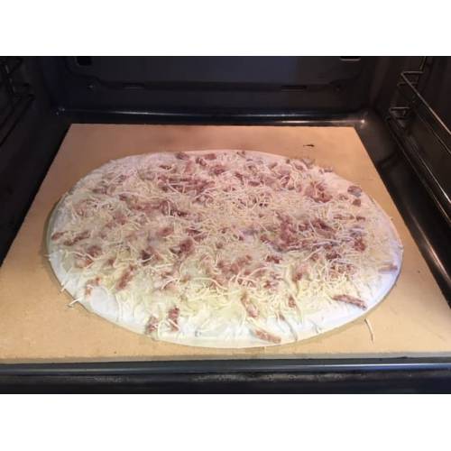 Tarte flambée forestière congelée